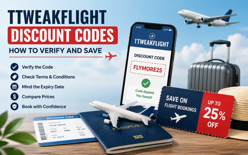 Ttweakflight discount codes and flight booking savings guide