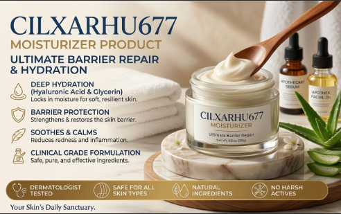 Cilxarhu677 Moisturizer Product for skin hydration and barrier repair